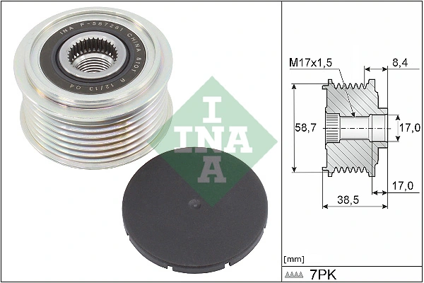 Alternator Freewheel Clutch